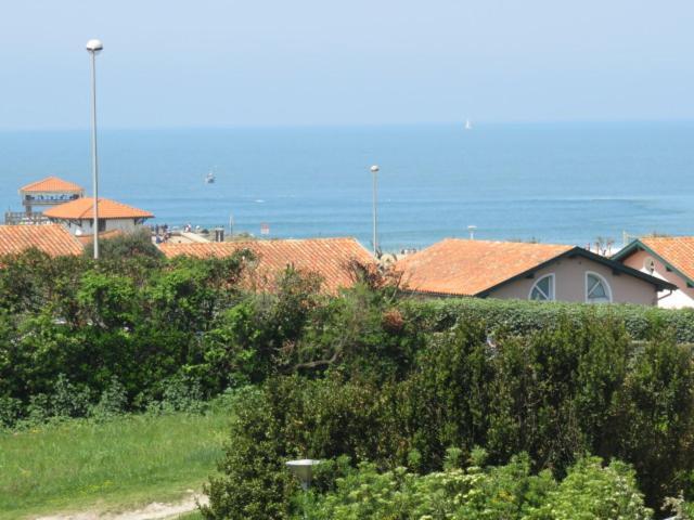 Anglet-Biarritz Studio Vue Mer - Terrasse + Garage Extérieur photo